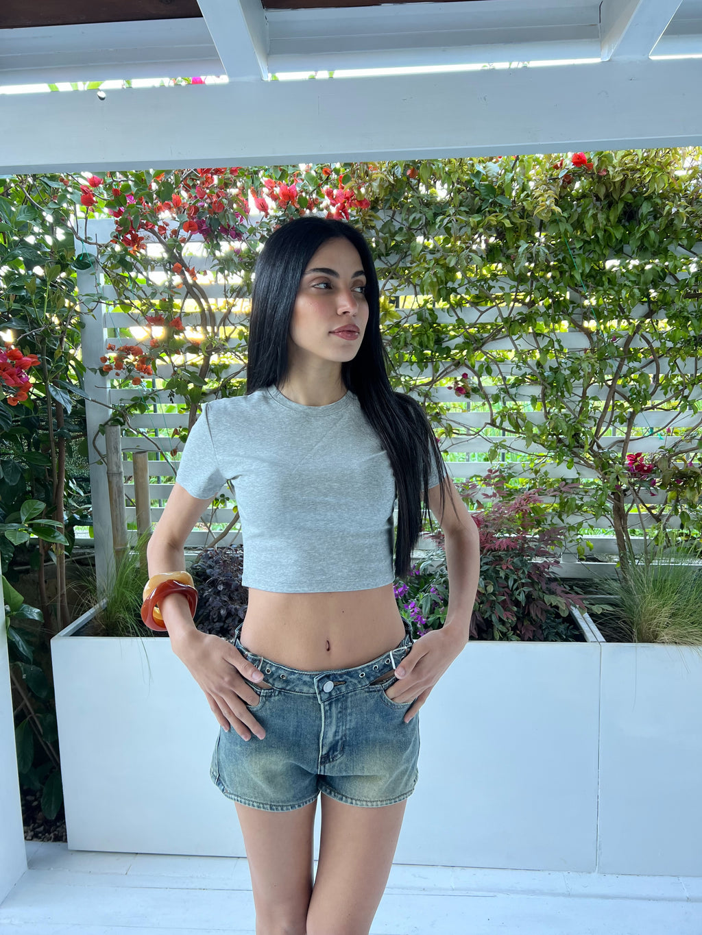 Maglia Crop Lumina
