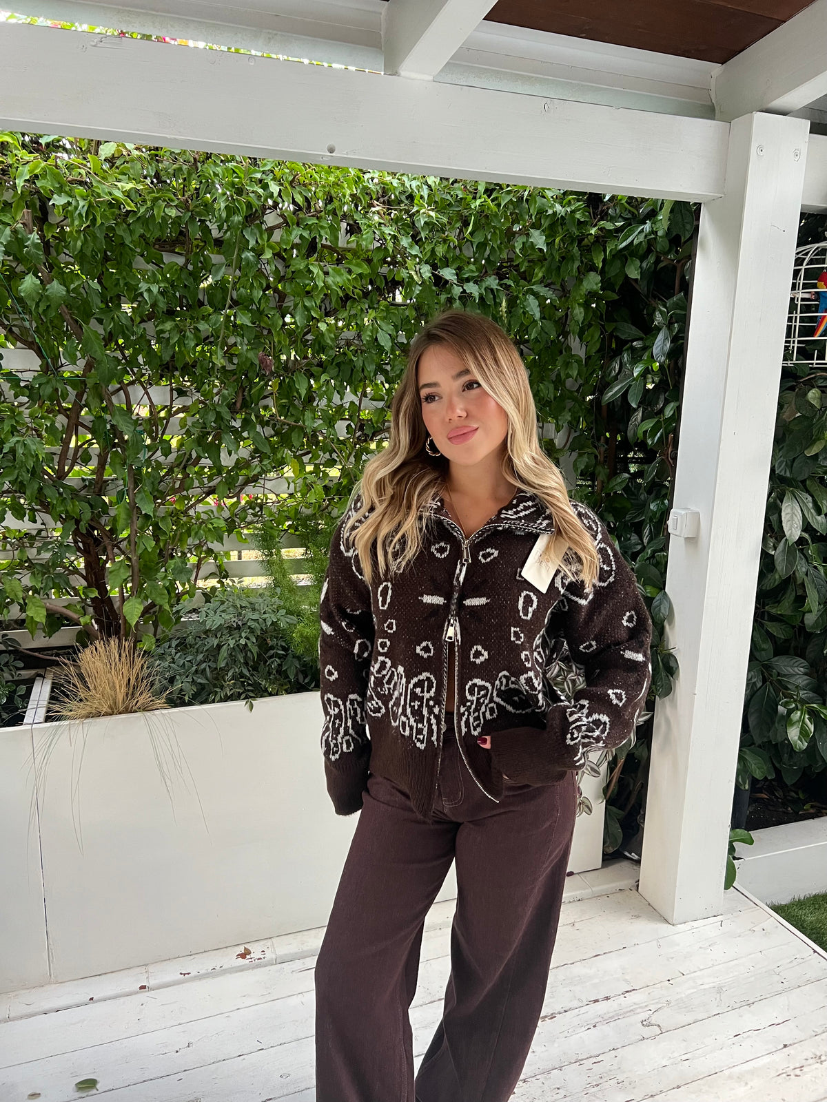 Cardigan Zip Bandana