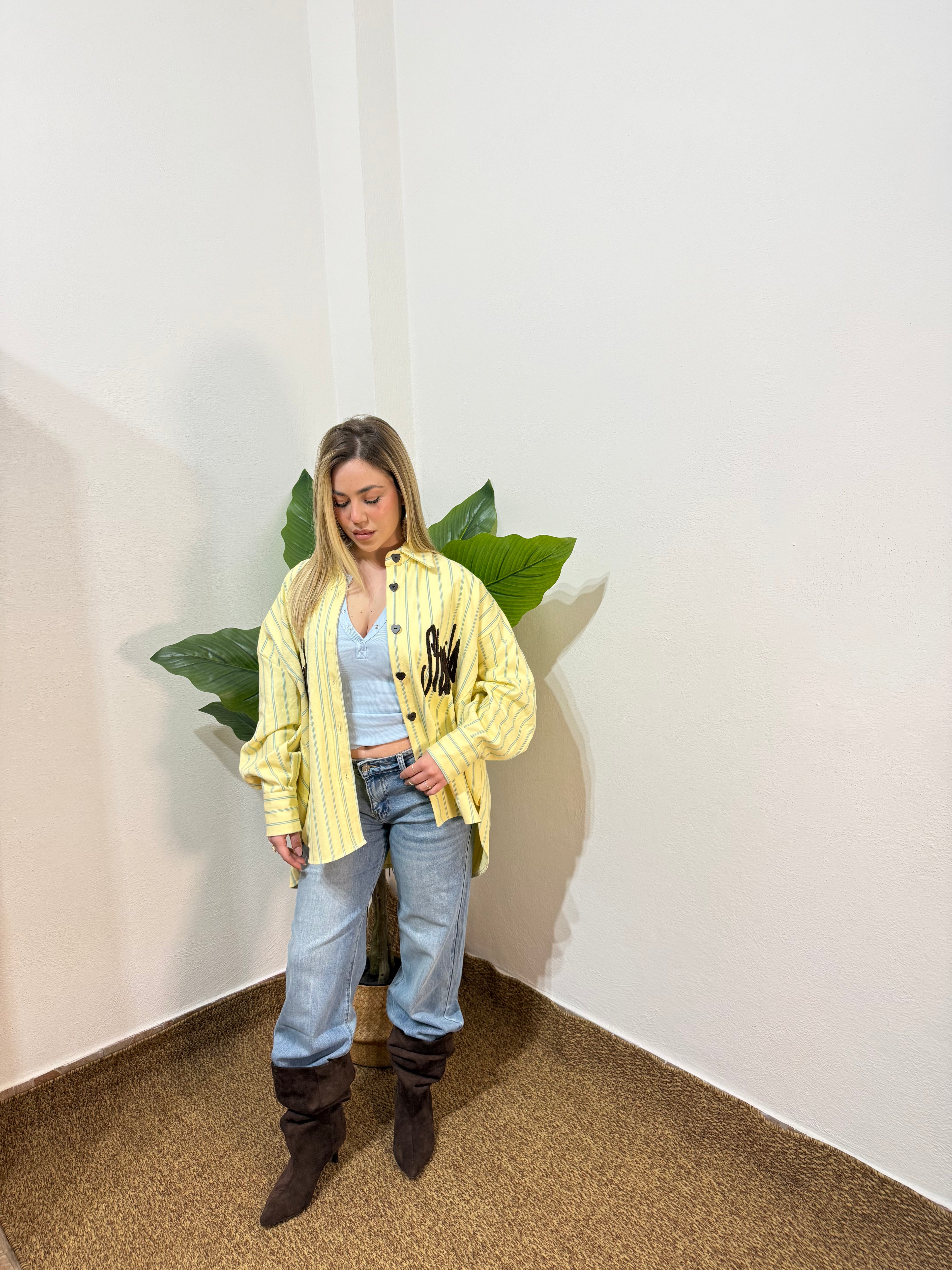 Jeans light wide leg