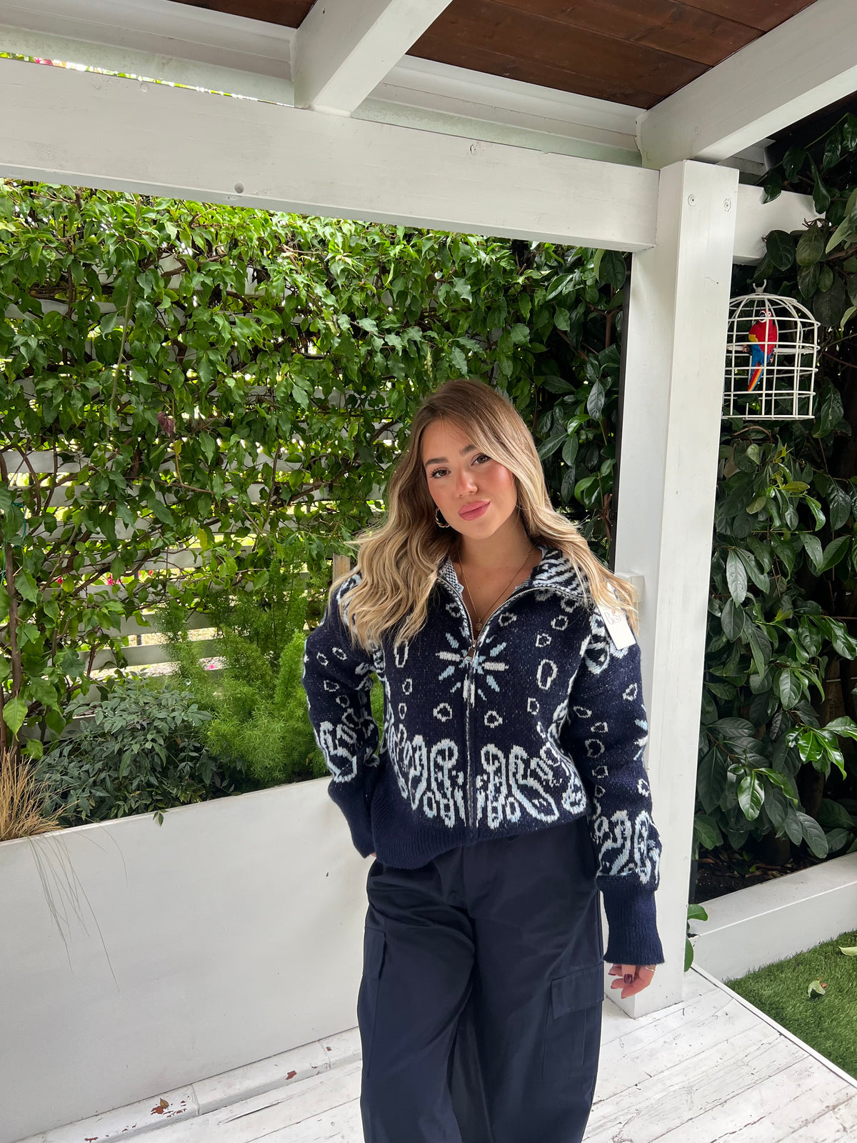 Cardigan Zip Bandana