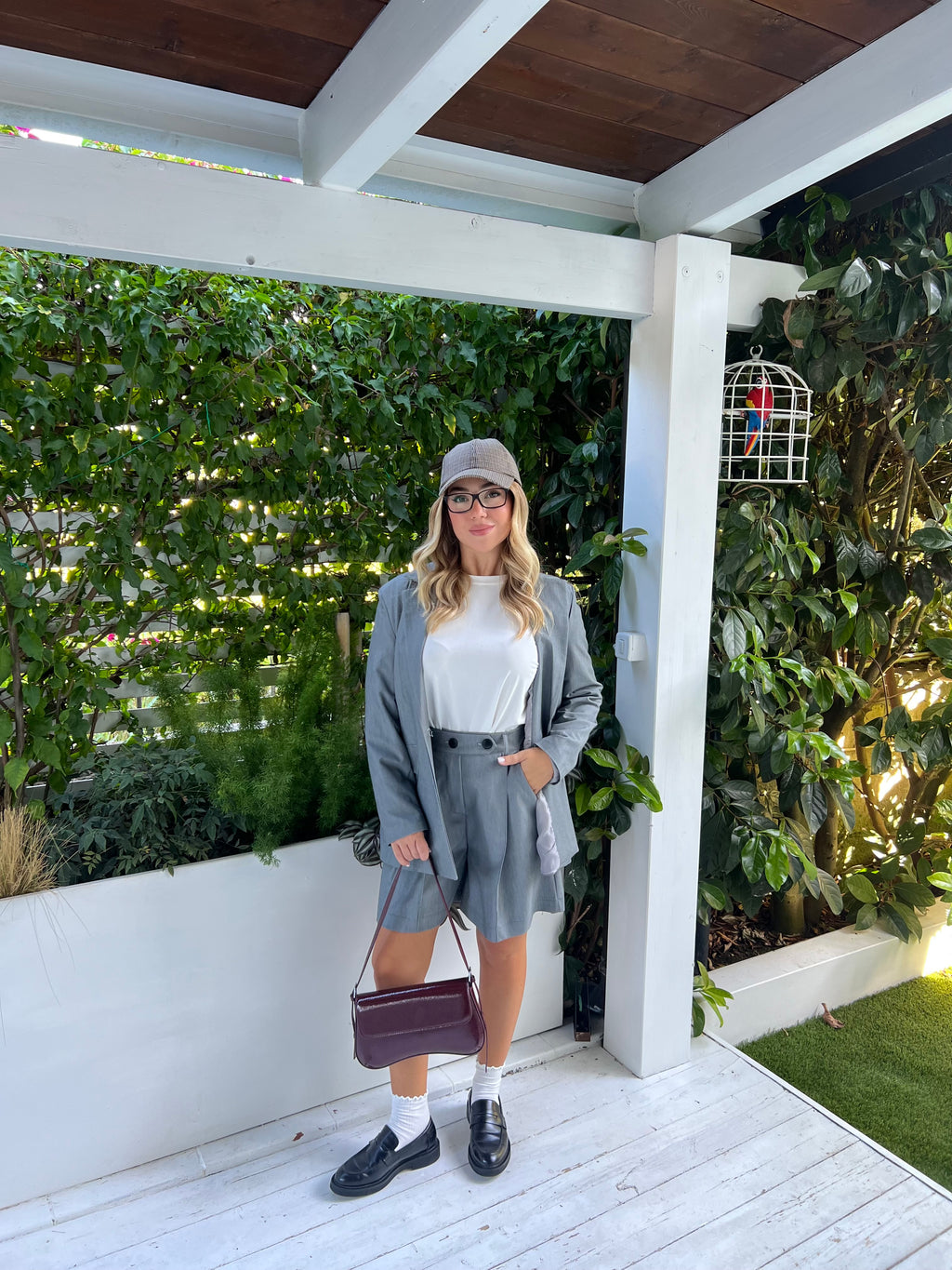 Tailleur Megan Grey