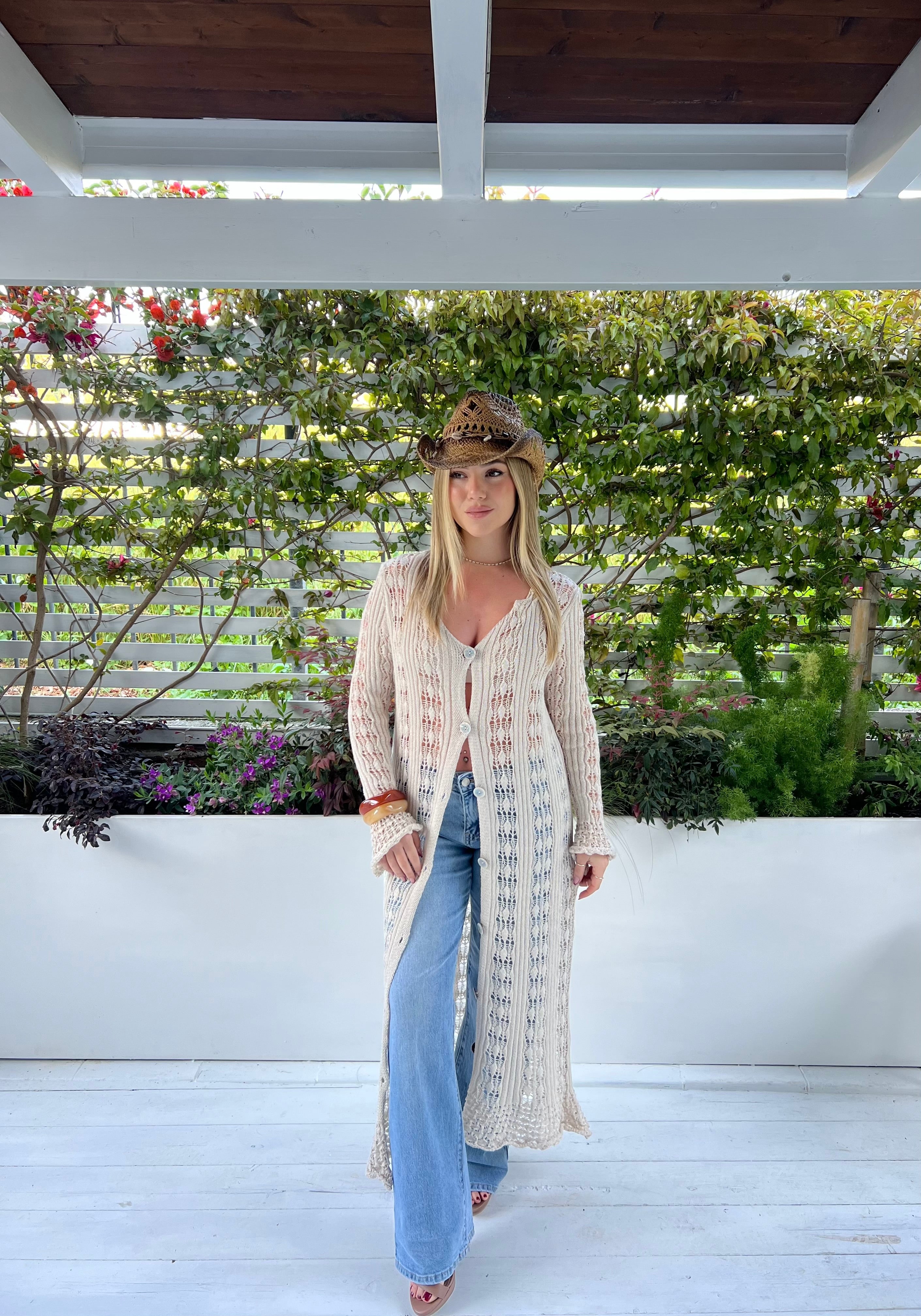 Maxi Cardigan Hawaii