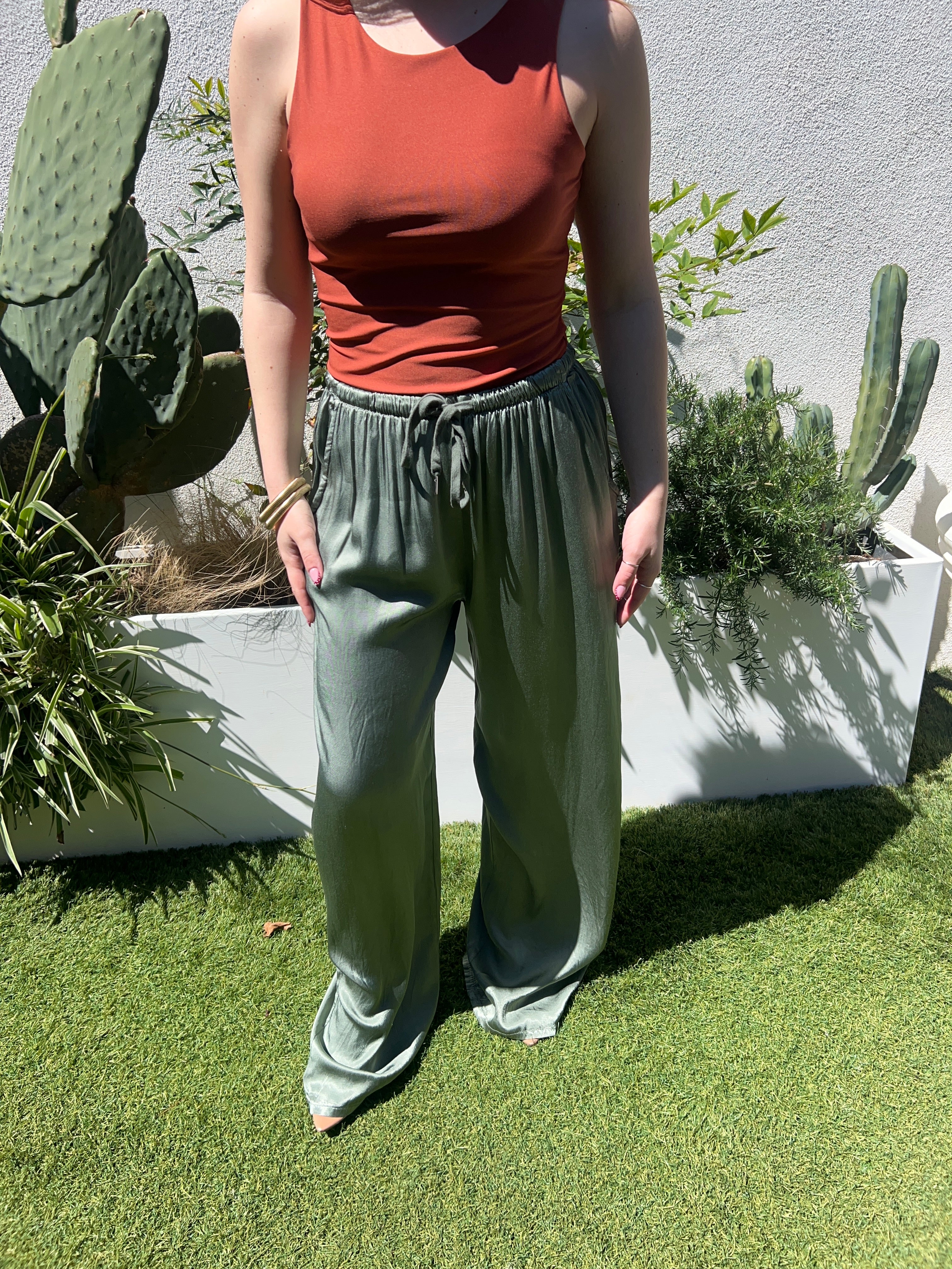 Pantalone Satin