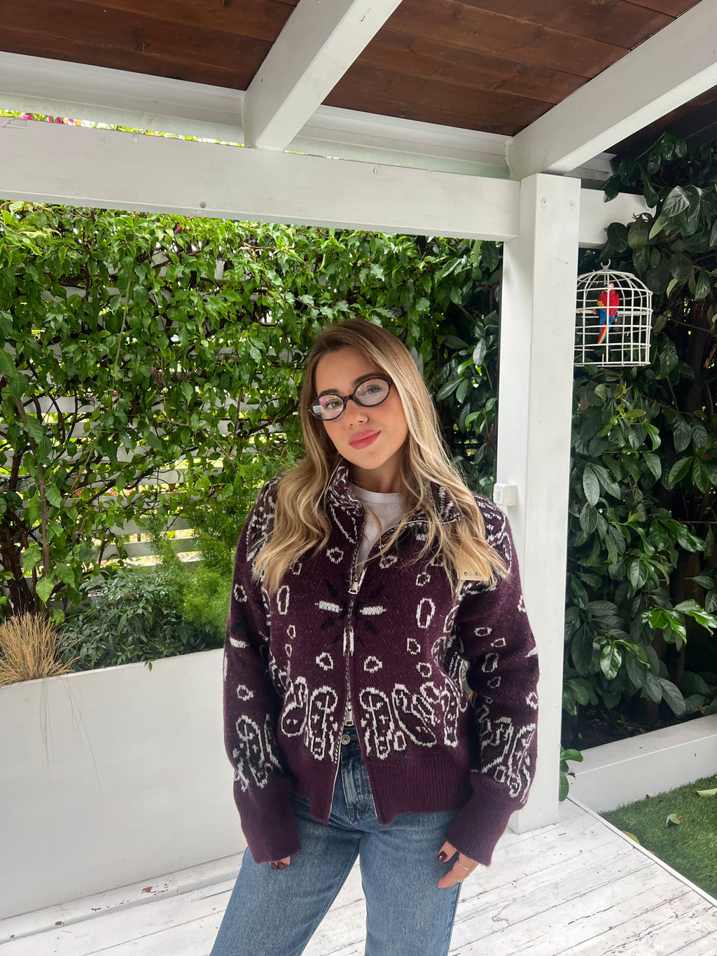 Cardigan Zip Bandana