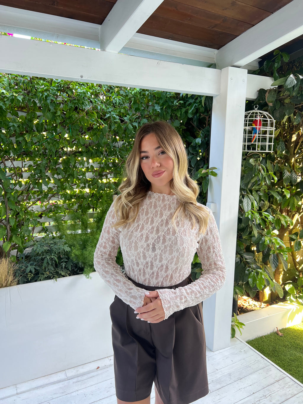 Body Jolie in pizzo