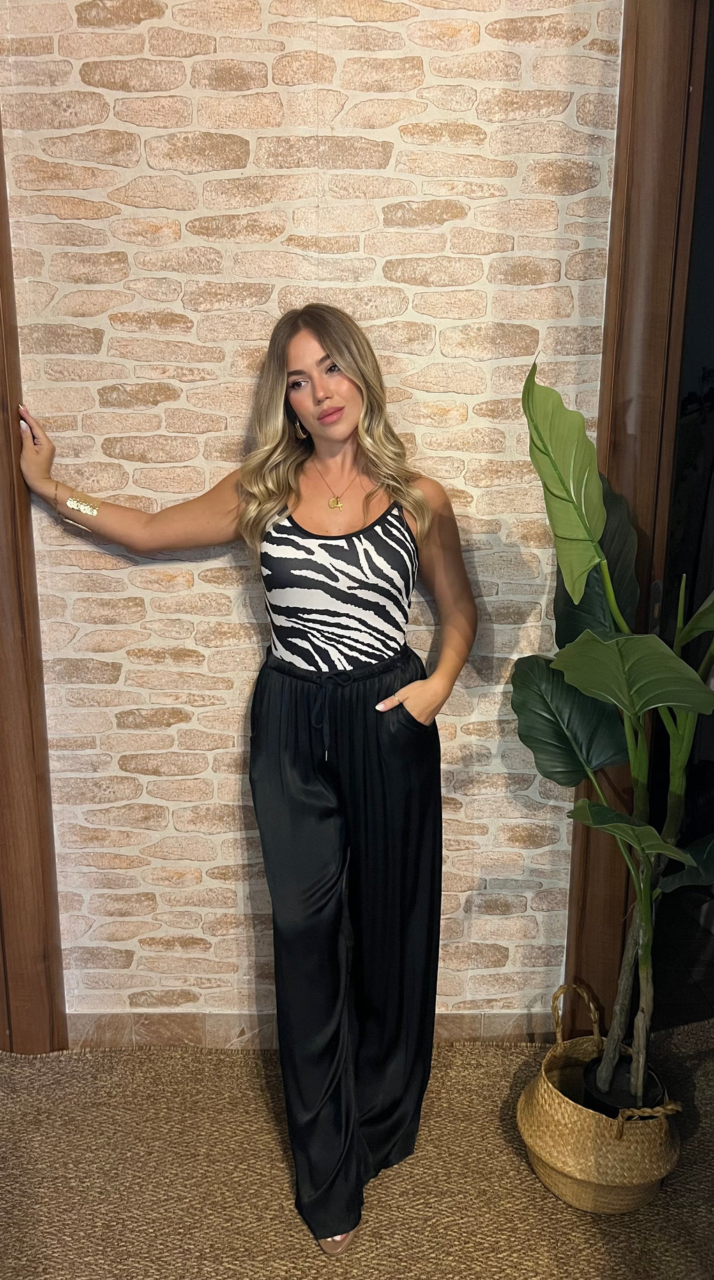 Pantalone Satin