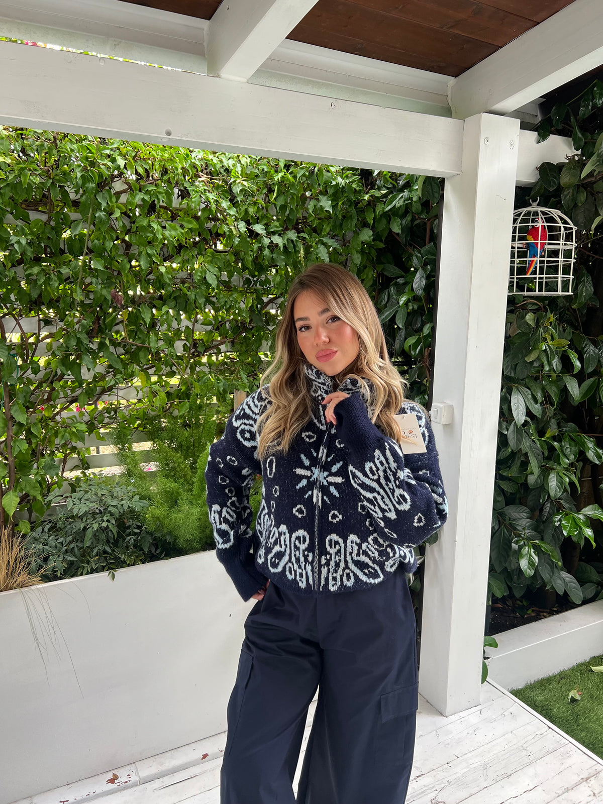 Cardigan Zip Bandana