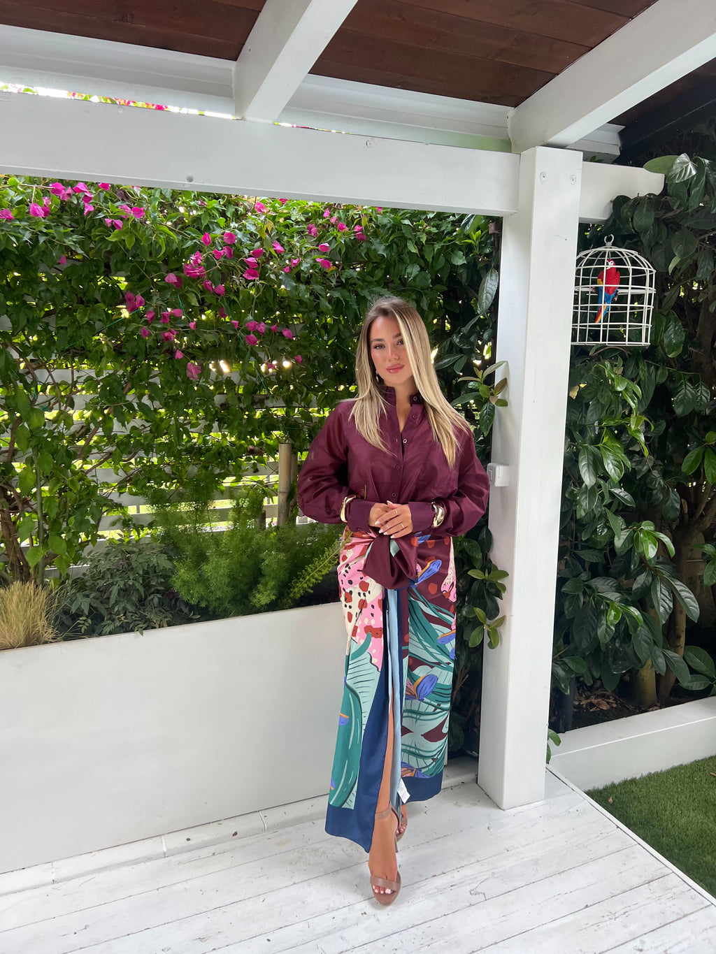 Pareo Botanica Pink