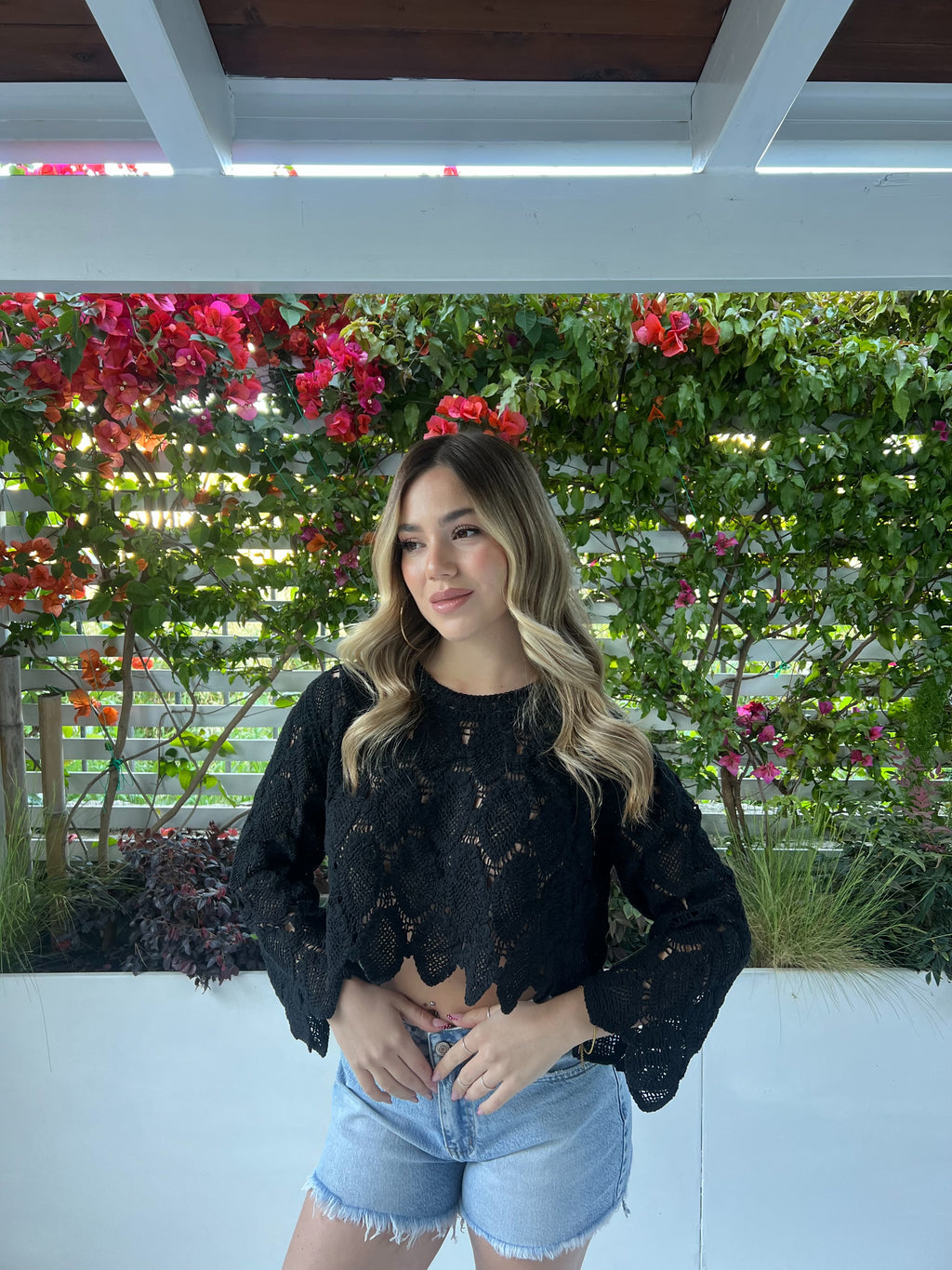 Maglia Crochet