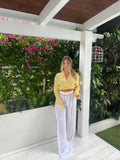 Pantalone 100% lino