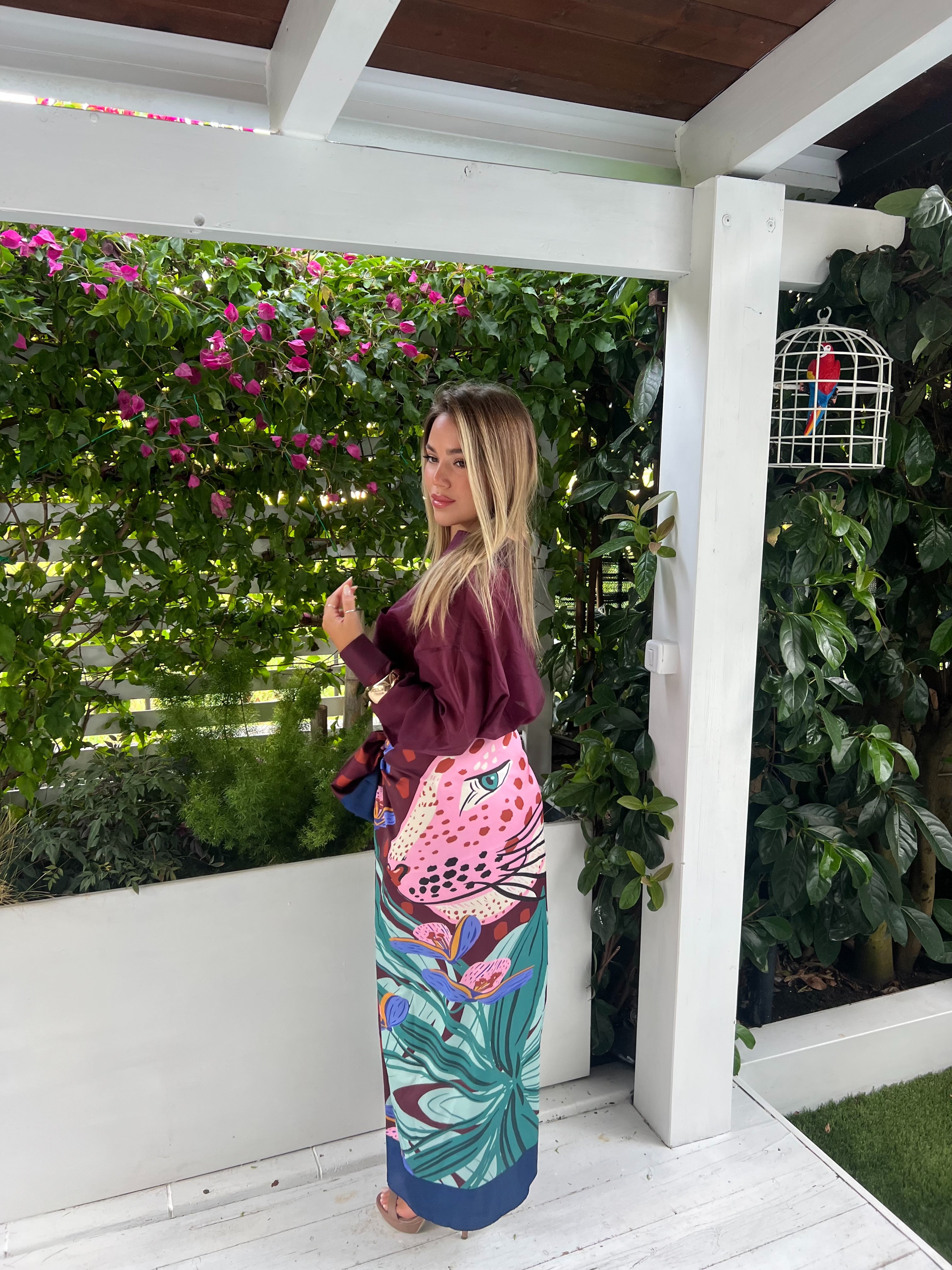 Pareo Botanica Pink
